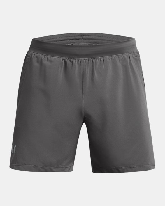 Men's UA Launch 5" Shorts, Gray, pdpMainDesktop image number 5